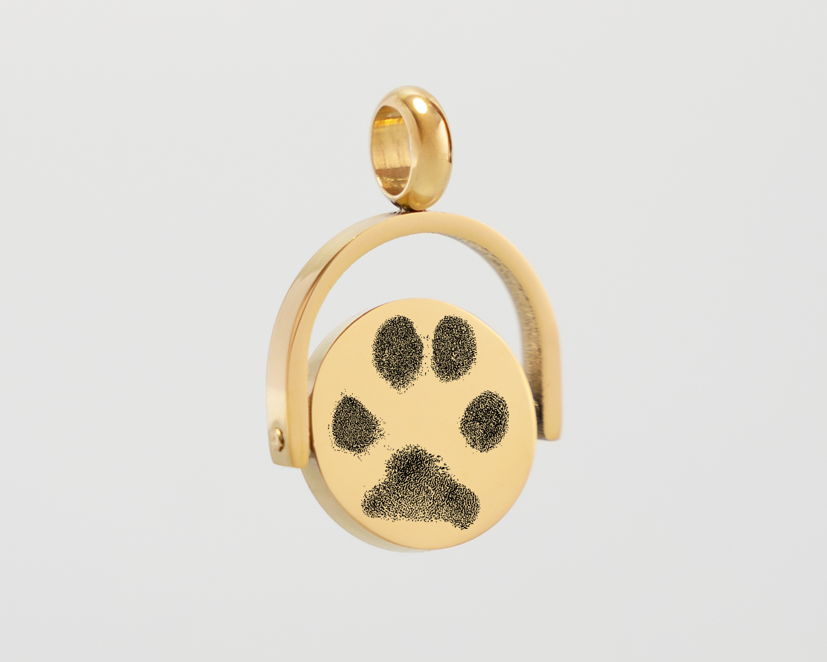 Steigbügel-Drehmedaillon