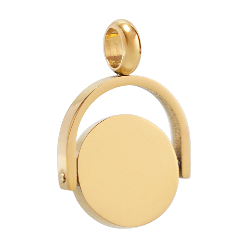 Steigbügel-Drehmedaillon