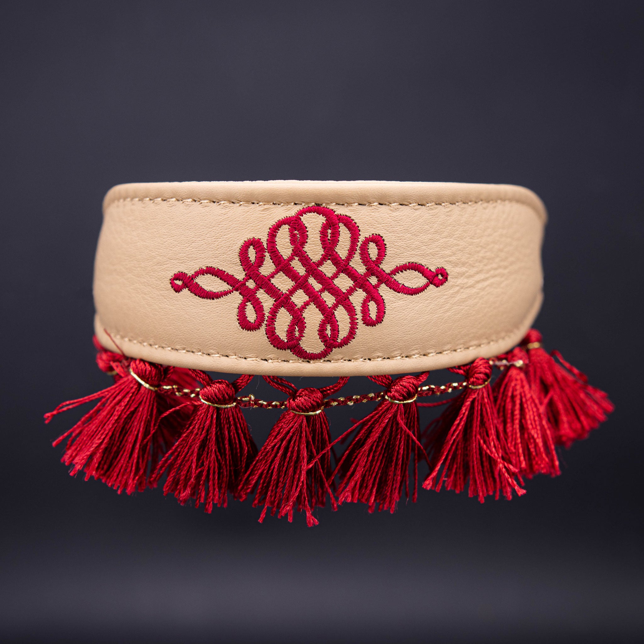 Windhundhalsband "Infinity" - orientalischer Luxus