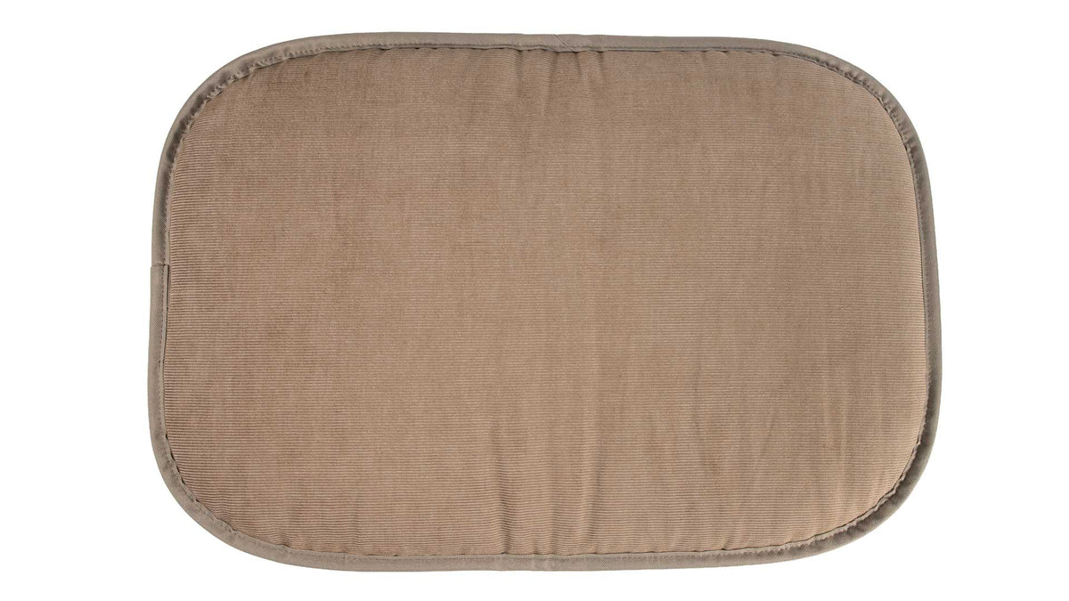 Dog Bed To Go LIGHT | Leekgreen & Sand-Cord