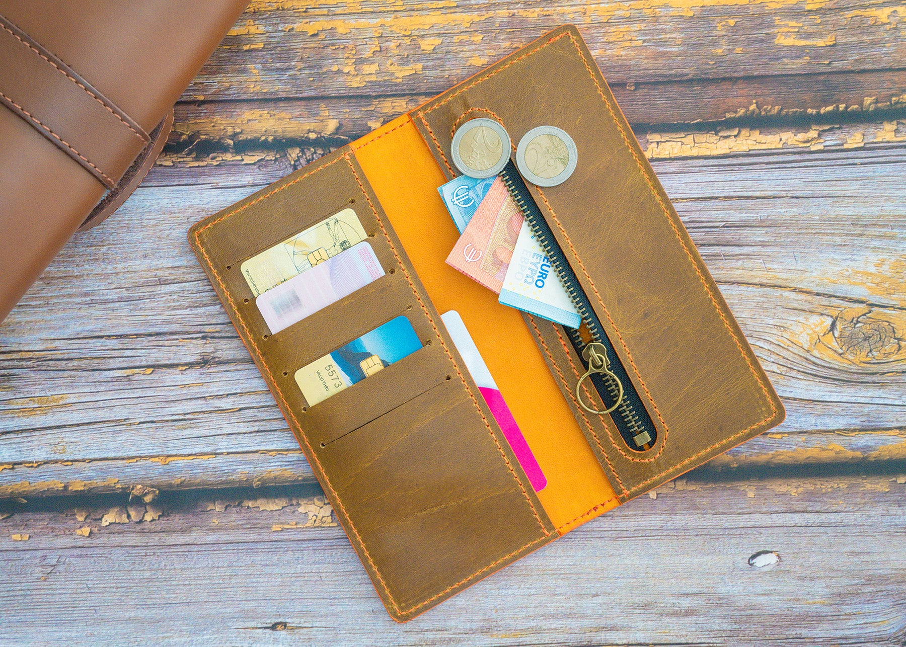 Long-Wallet "Büffelleder"