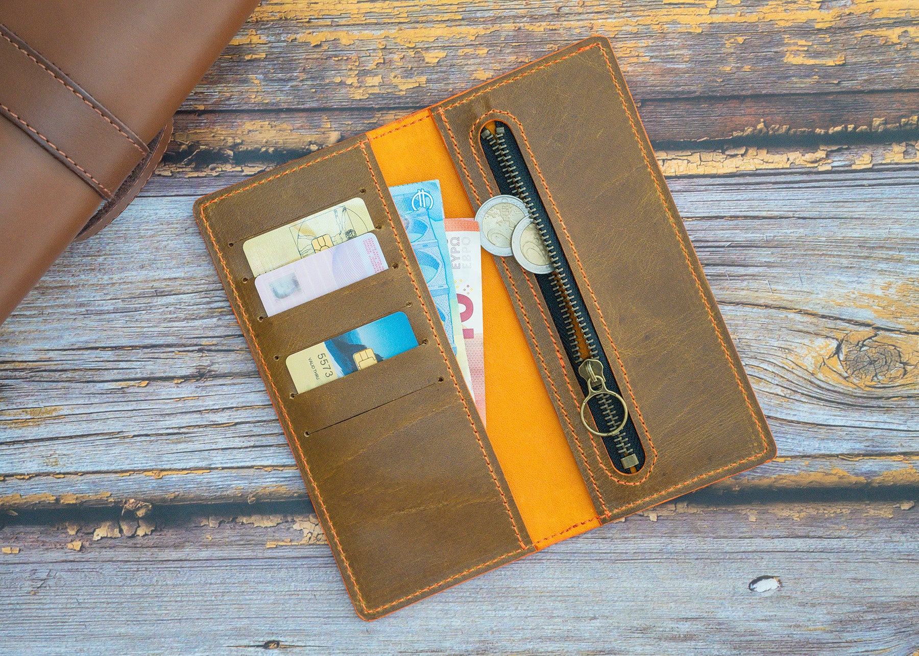 Long-Wallet "Büffelleder"