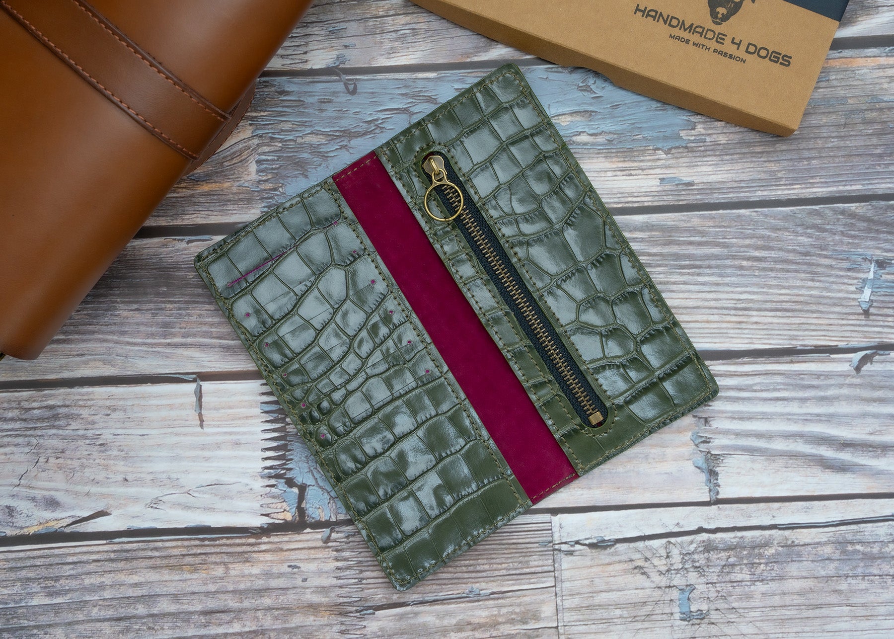Long-Wallet "Army-Kroko"