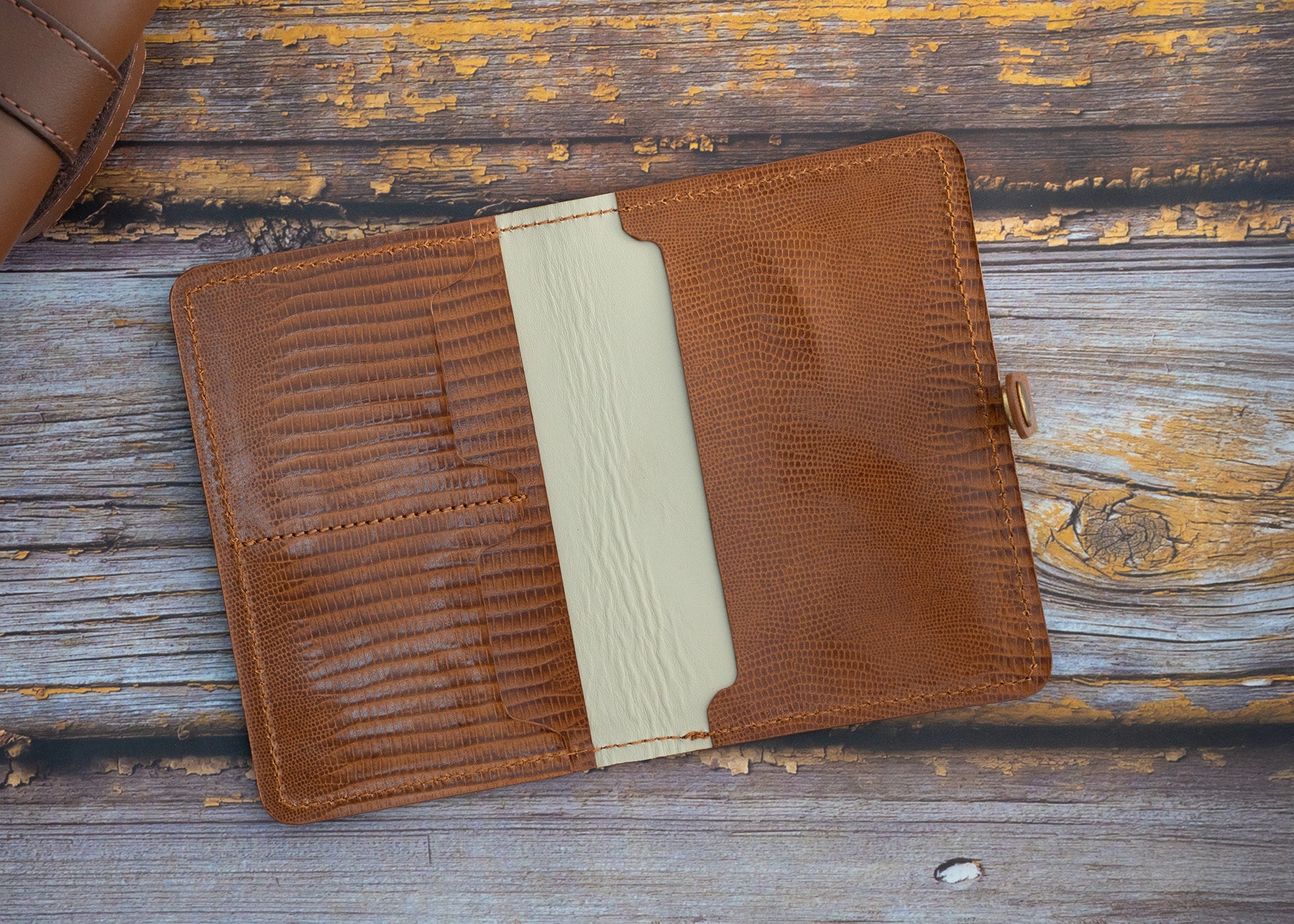 Reisepasshülle Echse