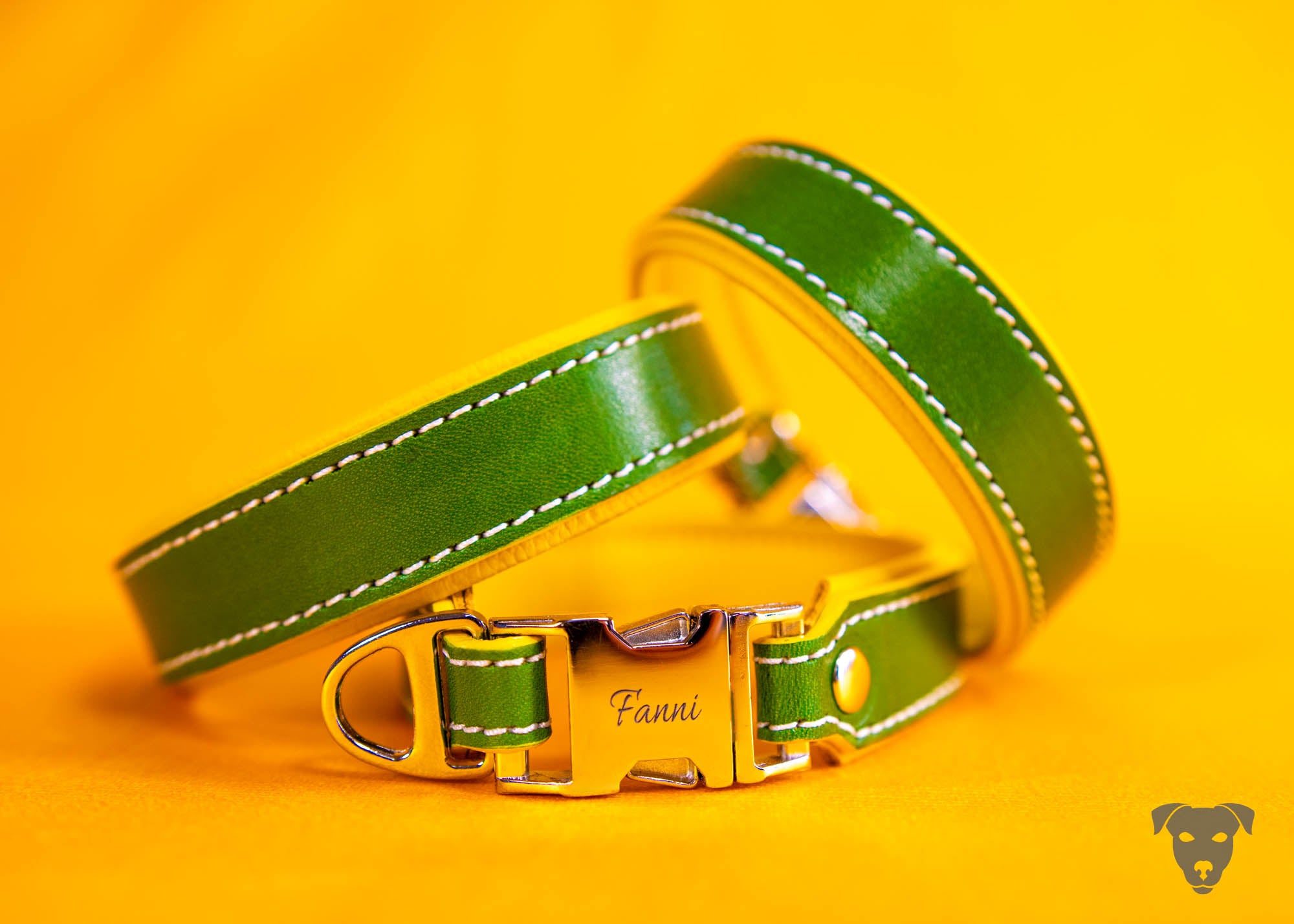 Riemen Halsband, Hunde Halsband handgefertigt, Halsband Konfigurator, DIY Hundehalsband, Riemen Halsband handmade-4-dogs, Lasergravierter Steckverschluss