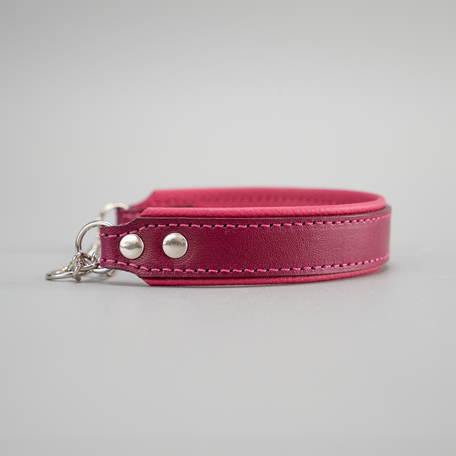 Riemen Halsband mit Kettenzug