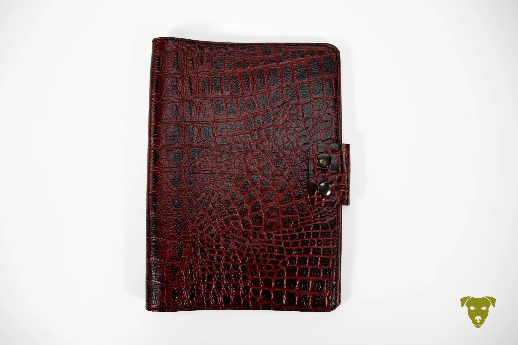 Travel Wallet KROKO - ROT für 4 Pässe