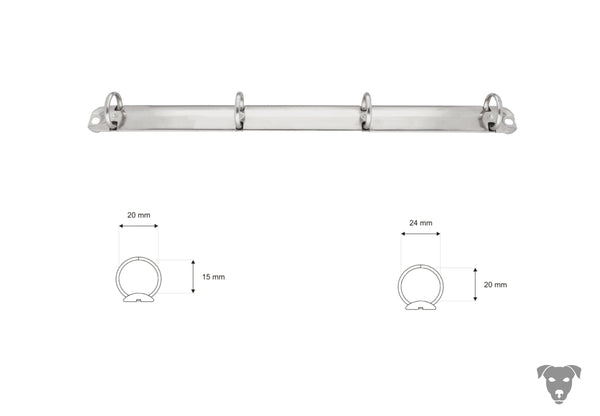 Vollleder Ringbuch A4