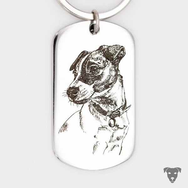 handmade-4-dogs, laser gravierter Schlüsselanhänger, Schmuck mit graviertem Pfotenabdruck, graviertem Nasenabdruck vom Hund, graviertem Baby Fußabdruck, gravierter Fingerabdruck