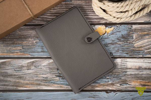 Impfpasshülle für Hunde in GRAU