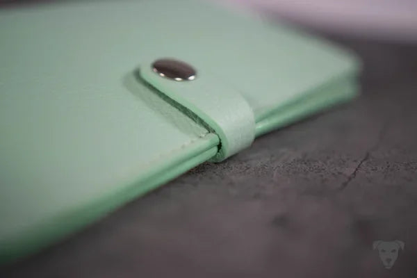 Impfpasshülle, EU-Heimtierausweishülle MINTGRÜN