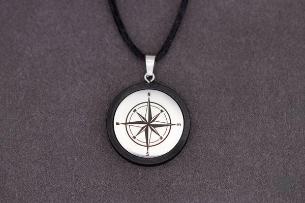 Kompassrose - Holzlünette (div.Ausführungen)