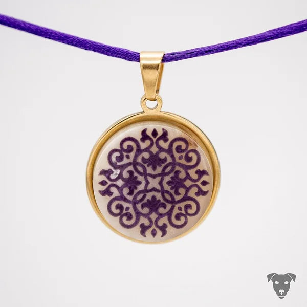 HORN JEWELRY arabic ornament PURPLE