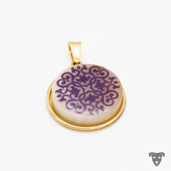 HORN JEWELRY arabic ornament PURPLE