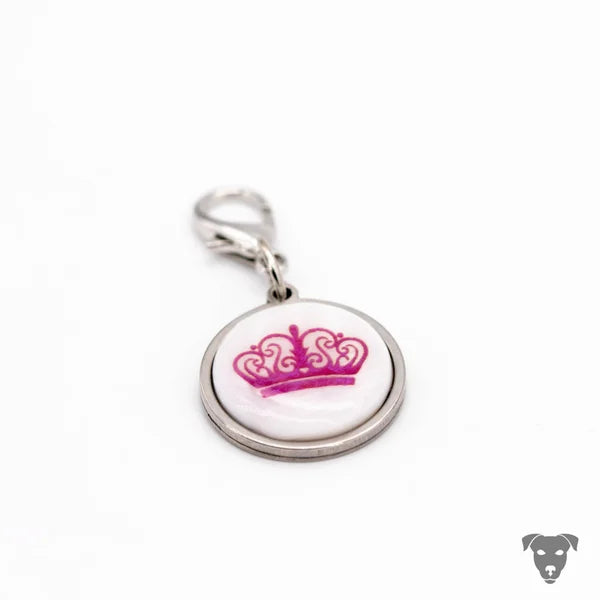 Muschel Hundemarke - Krönchen