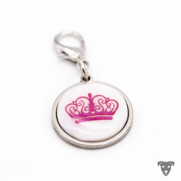 Muschel Hundemarke - Krönchen