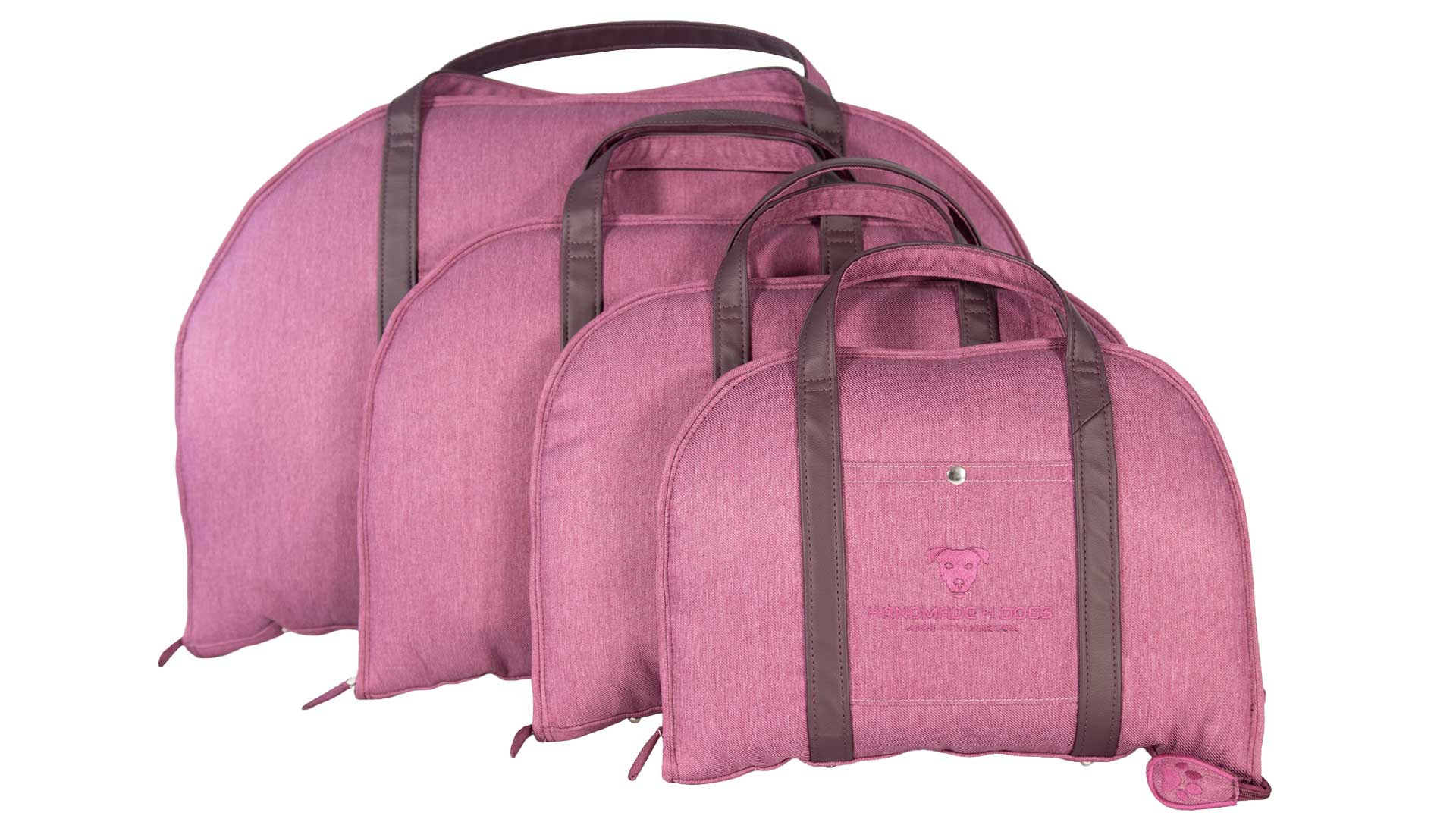 Hundereisebett Dog Bed To Go Magenta Denim-Look in mehreren Größen im Überblick