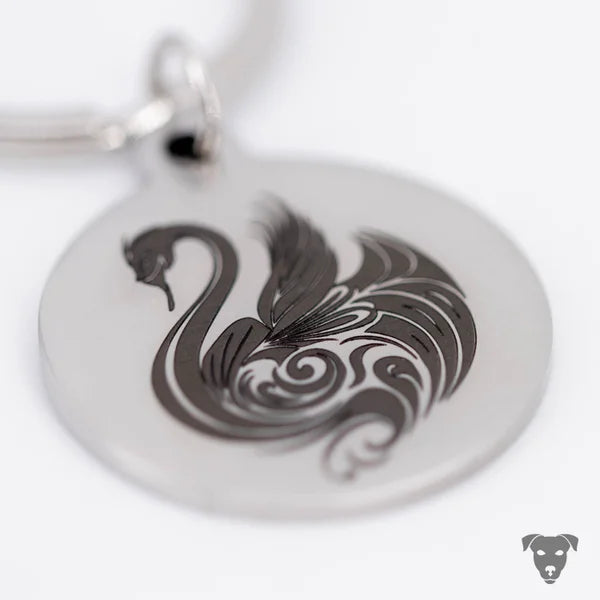 handmade-4-dogs, laser gravierter Schlüsselanhänger, Schmuck mit graviertem Pfotenabdruck, graviertem Nasenabdruck vom Hund, graviertem Baby Fußabdruck, gravierter Fingerabdruck