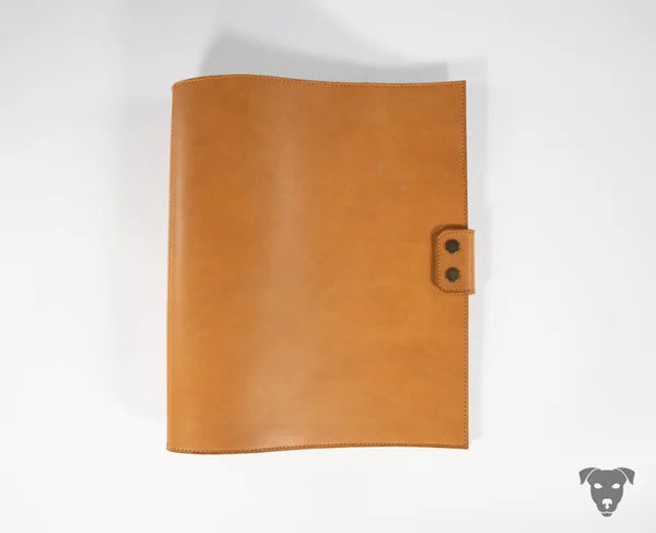 Vollleder Ringbuch A4