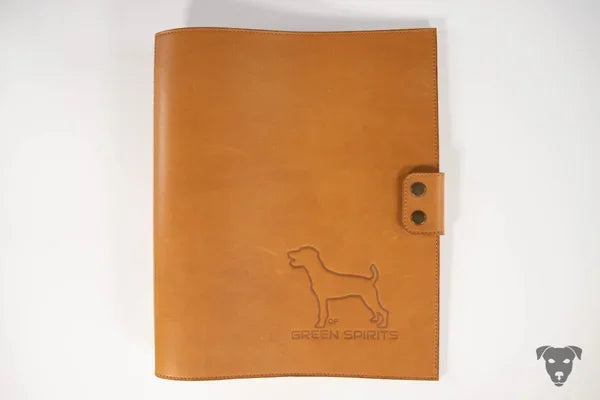 Vollleder Ringbuch A4