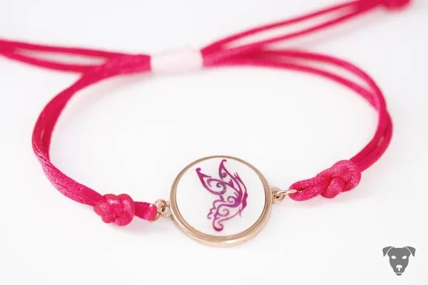 MUSCHEL PINK BUTTERFLY oder arabisches Ornament