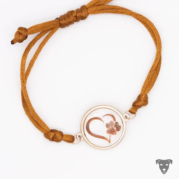 Muschel Armband - Pfotenherz