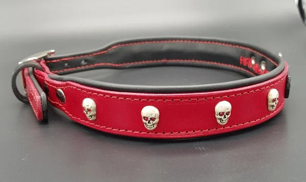 Riemen Halsband, Hunde Halsband handgefertigt, Halsband Konfigurator, DIY Hundehalsband, Riemen Halsband handmade-4-dogs, Lasergravierter Steckverschluss