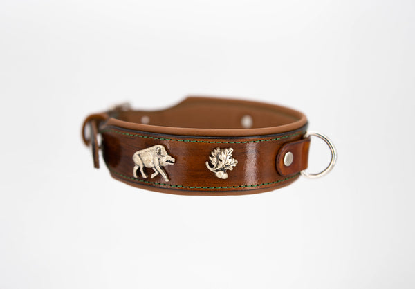 Riemen Halsband, Hunde Halsband handgefertigt, Halsband Konfigurator, DIY Hundehalsband, Riemen Halsband handmade-4-dogs, Lasergravierter Steckverschluss, handgefertigtes Hundehalsband mit Edelstein