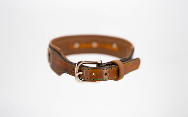 Riemen Halsband, Hunde Halsband handgefertigt, Halsband Konfigurator, DIY Hundehalsband, Riemen Halsband handmade-4-dogs, Lasergravierter Steckverschluss, handgefertigtes Hundehalsband mit Edelstein