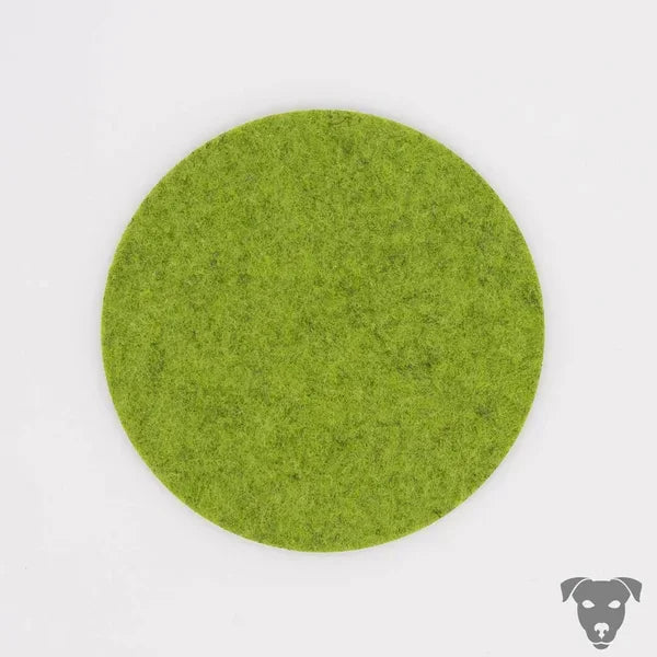 Personalisierte EU-Heimtierausweishülle: Edler Material-Mix aus Leder & Filz