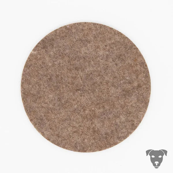 Personalisierte EU-Heimtierausweishülle: Edler Material-Mix aus Leder & Filz