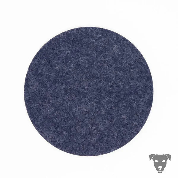 Personalisierte EU-Heimtierausweishülle: Edler Material-Mix aus Leder & Filz