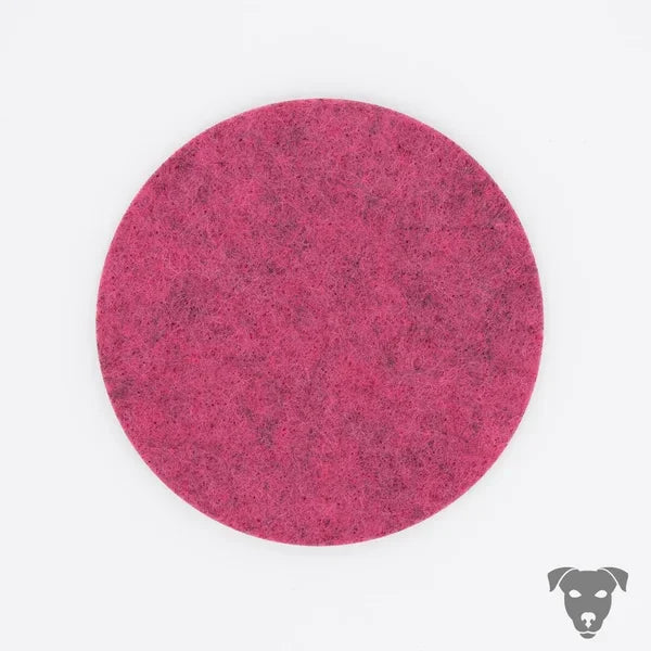 Personalisierte EU-Heimtierausweishülle: Edler Material-Mix aus Leder & Filz