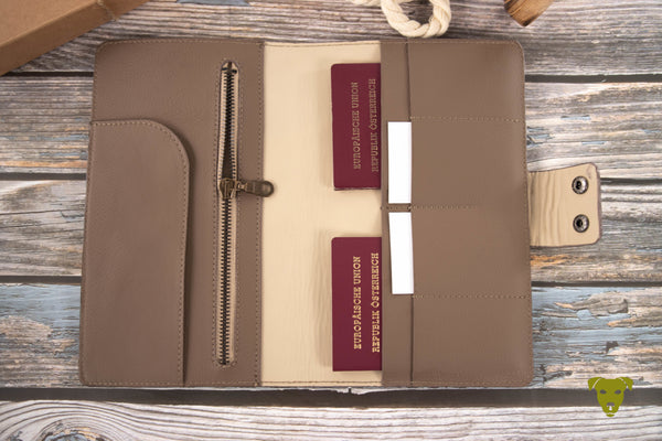 Travel Wallet TAUPE