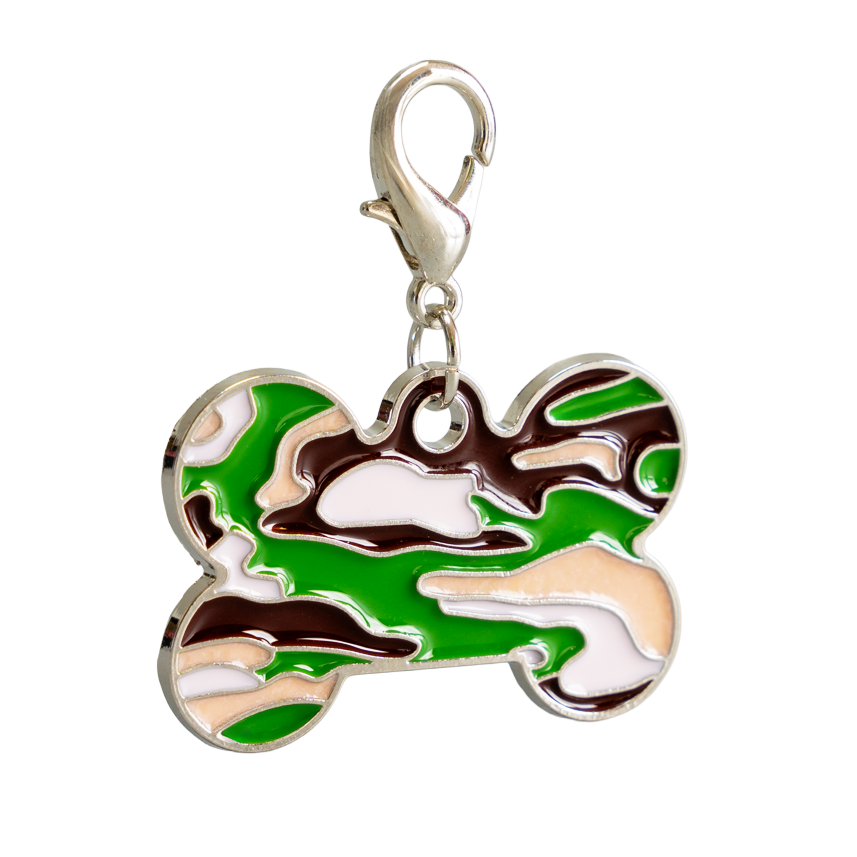Hundemarke "Camouflage"