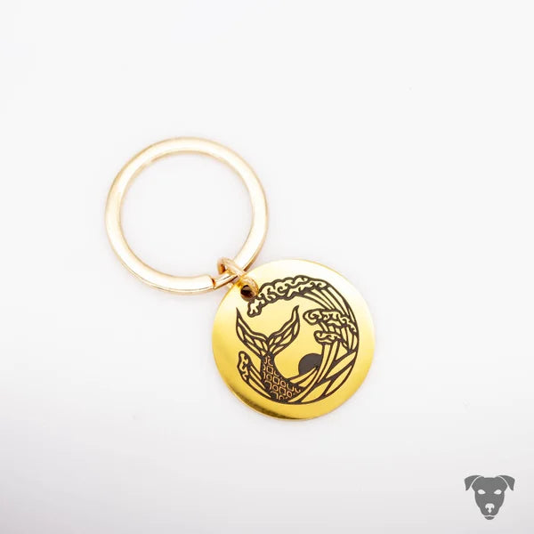 handmade-4-dogs, laser gravierter Schlüsselanhänger, Schmuck mit graviertem Pfotenabdruck, graviertem Nasenabdruck vom Hund, graviertem Baby Fußabdruck, gravierter Fingerabdruck
