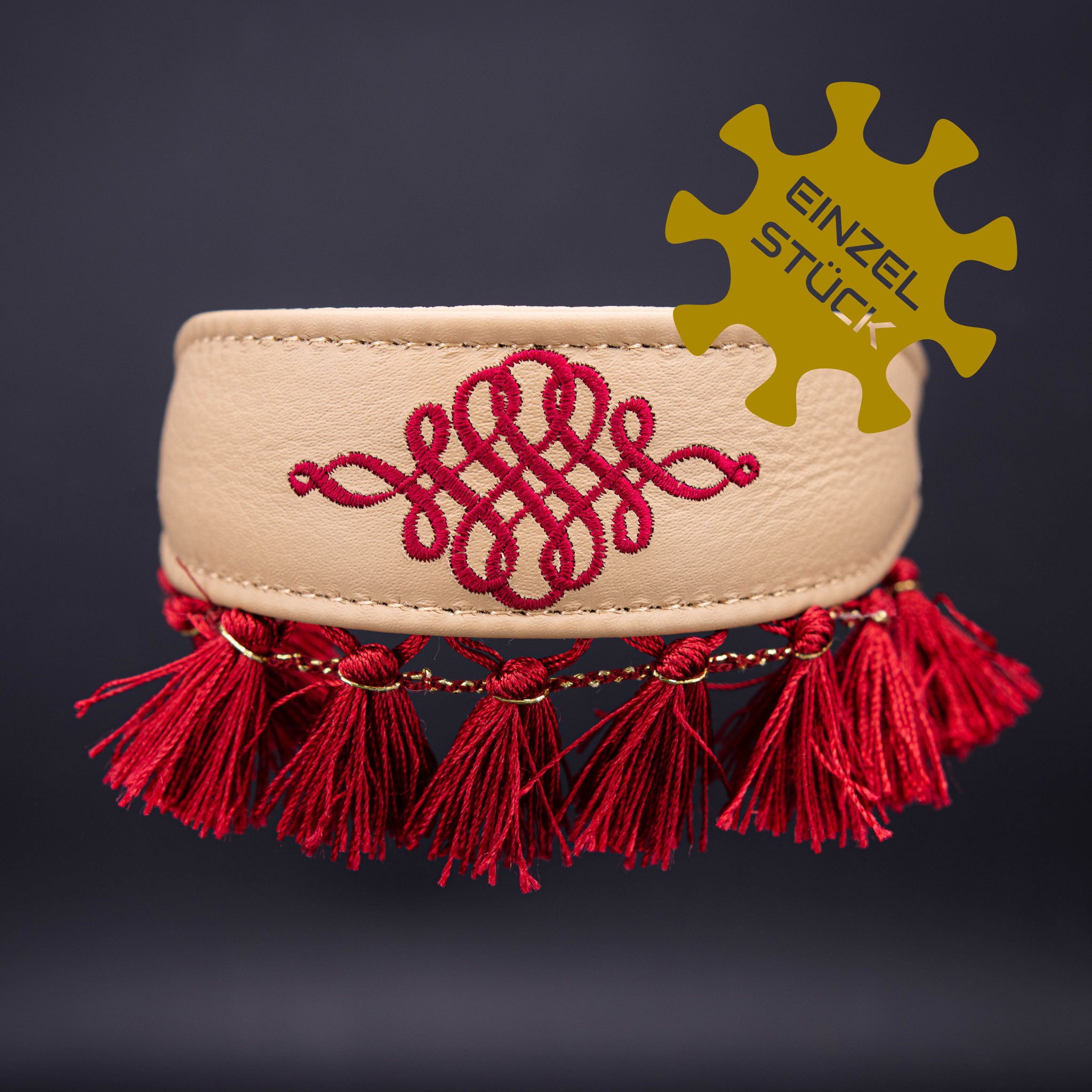 Windhundhalsband "Infinity" - orientalischer Luxus