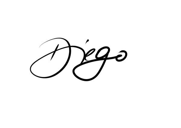 Buffalo horn brand HANDWRITING
