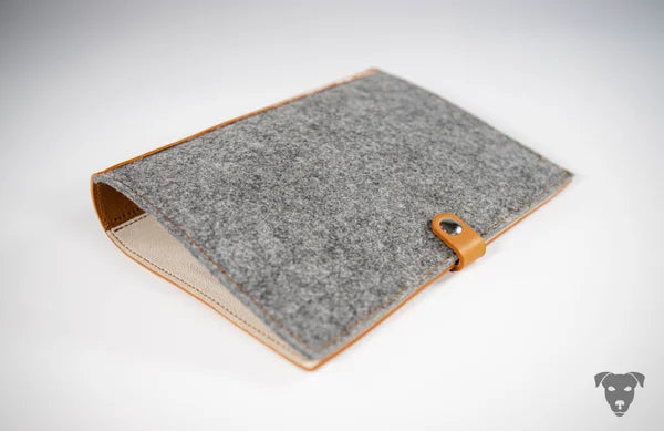 Ringbuch A5 Leder-Filz Kombination