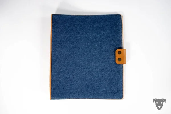Ring binder A4 - Leather &amp; Jeans