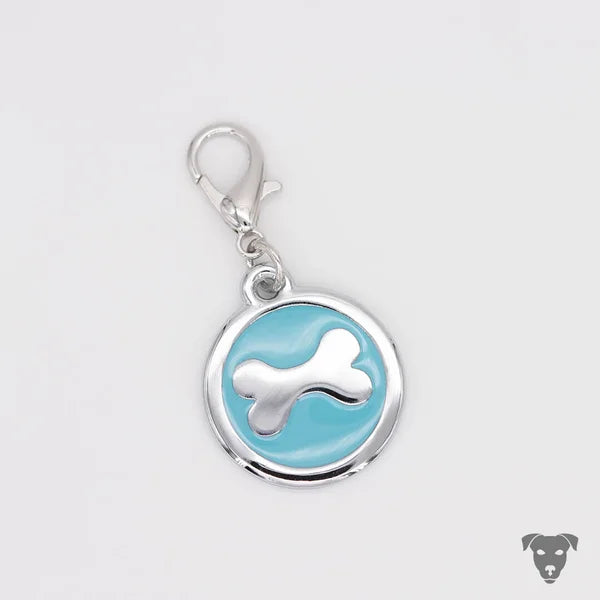 emaillierte Hundemarke "KNOCHEN"