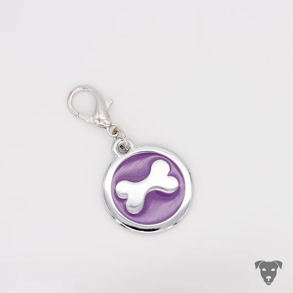 emaillierte Hundemarke "KNOCHEN"