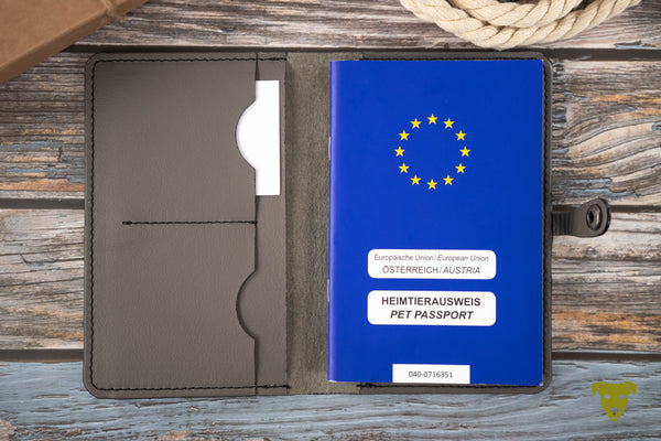 EU pet passport cover GRAY