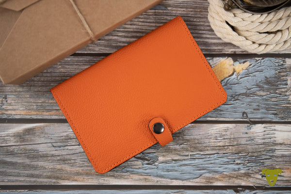 EU pet passport cover ORANGE