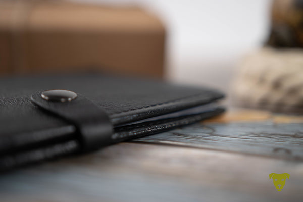 EU pet passport cover BLACK UNLINED
