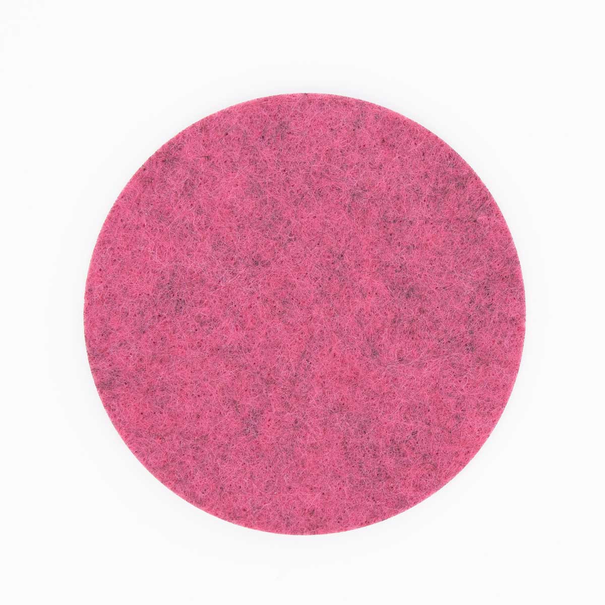 Leuchtendes Wollfilzmuster in Pink-Melange für farbenfrohe EU-Heimtierausweishüllen in der exklusiven Kombi-Edition.