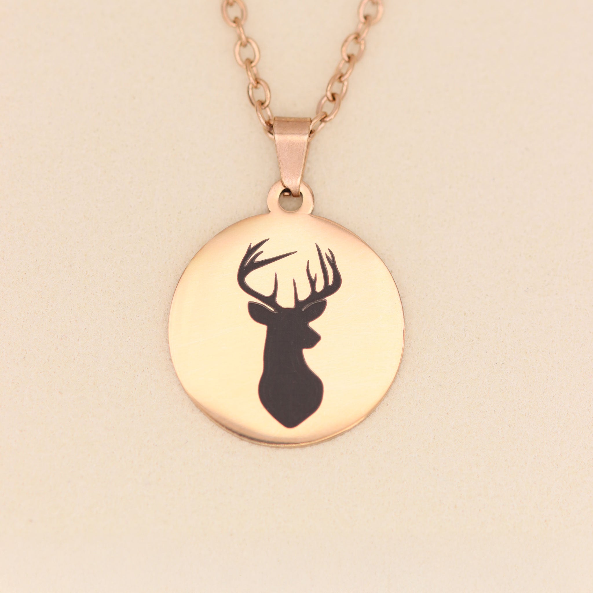 Hirschkopf/Deer Halskette