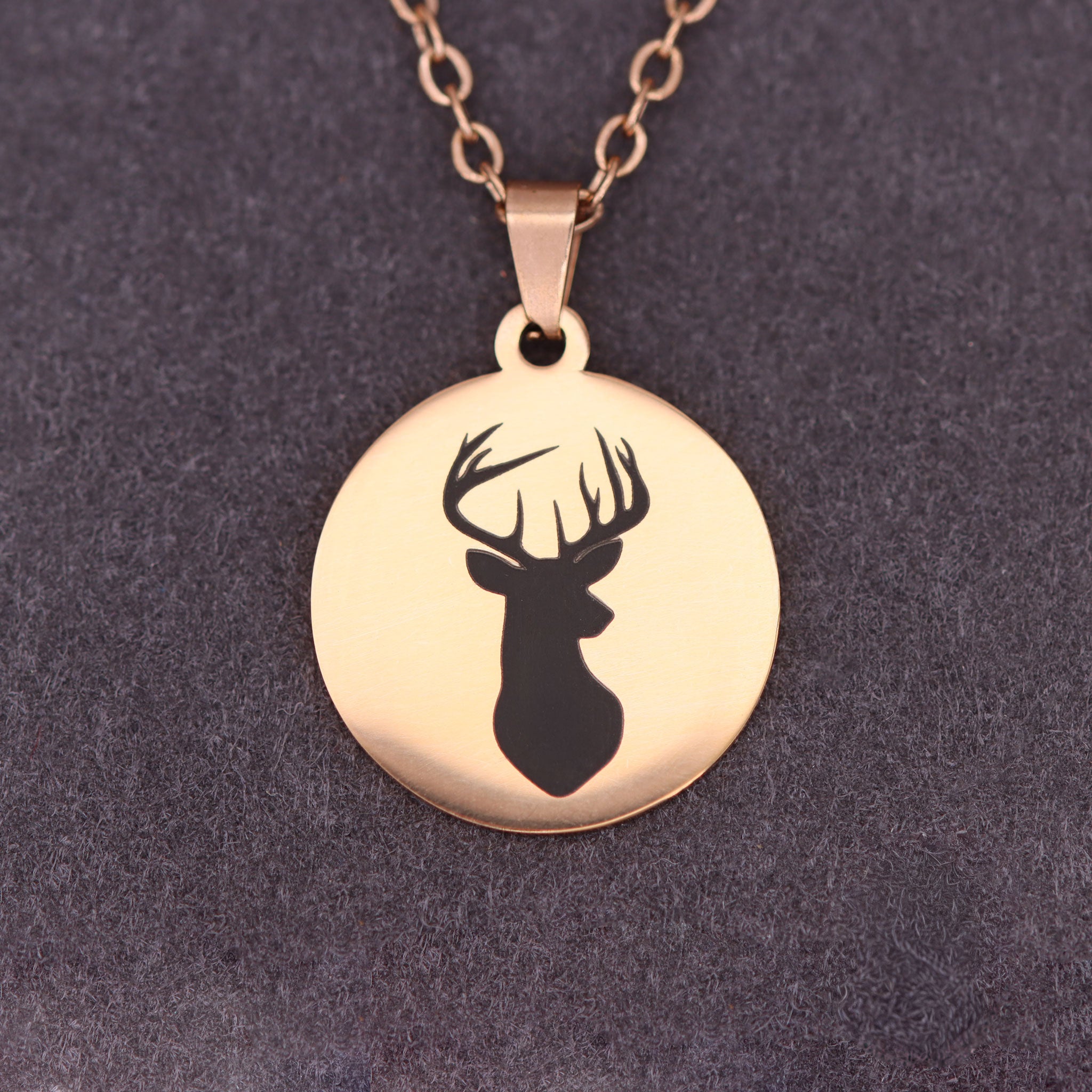 Hirschkopf/Deer Halskette
