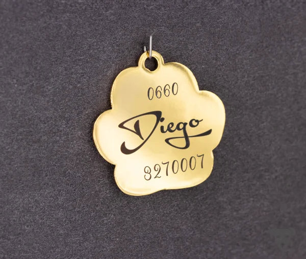 Hundemarke GOLDENE PFOTE