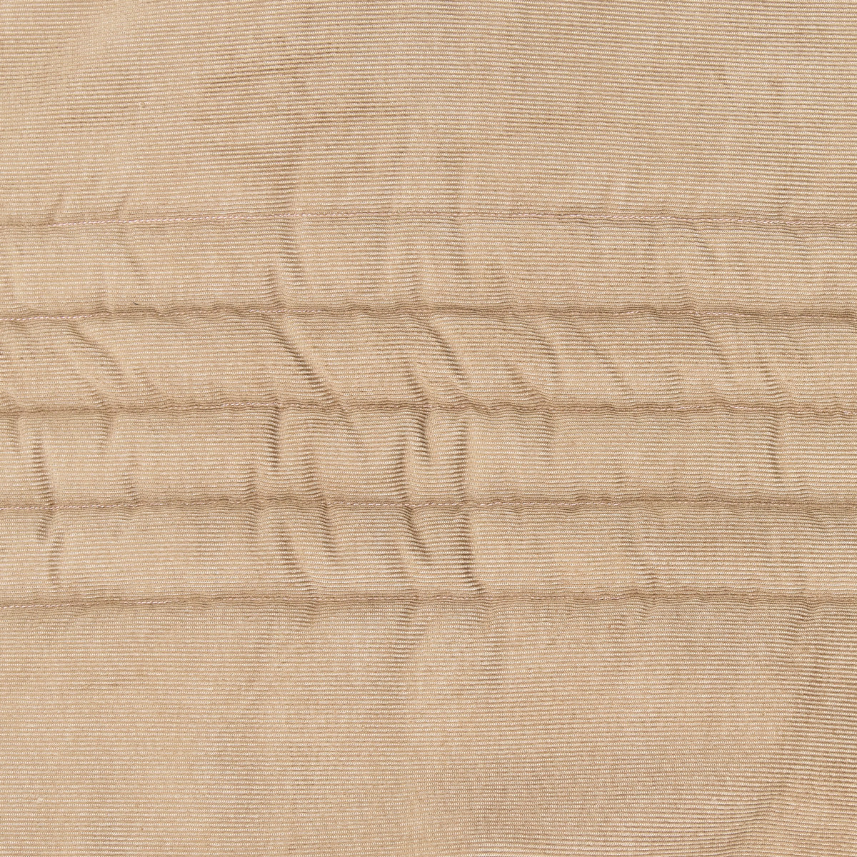 Detailaufnahme des taupefarbenen Möbel-Micro-Cords mit Rippensteppung für die Liegefläche des Dog Bed To Go.